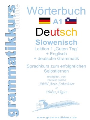 cover image of Wörterbuch Deutsch--Slowenisch A1 Lektion 1 "Guten Tag"